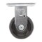 Vestil Glass Filled Nylon Rigid Caster 4 In. Diameter x 2 In. Width 800 Lb. Capacity Black CST-VE-4X2GFN-R - alternate 3